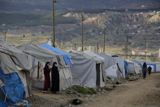 Kahramanmaras Refugee Camp during the visit of Johannes Hahn, Gaziantep, on 4th of March 2016.